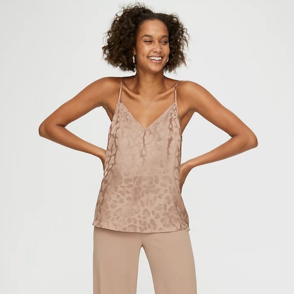 Babaton Everly Camisole, Leopard Jacquard, Size Large. - Picture 9 of 9